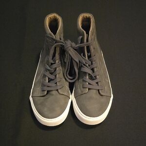 Old Navy Kids Gray High-Top Boots